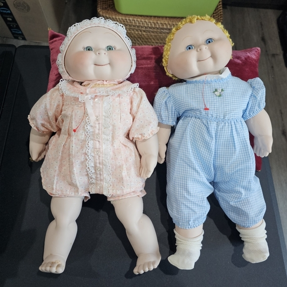 Pair Handmade Dolls L👀K So Cute 😍 - Picture 3 of 16